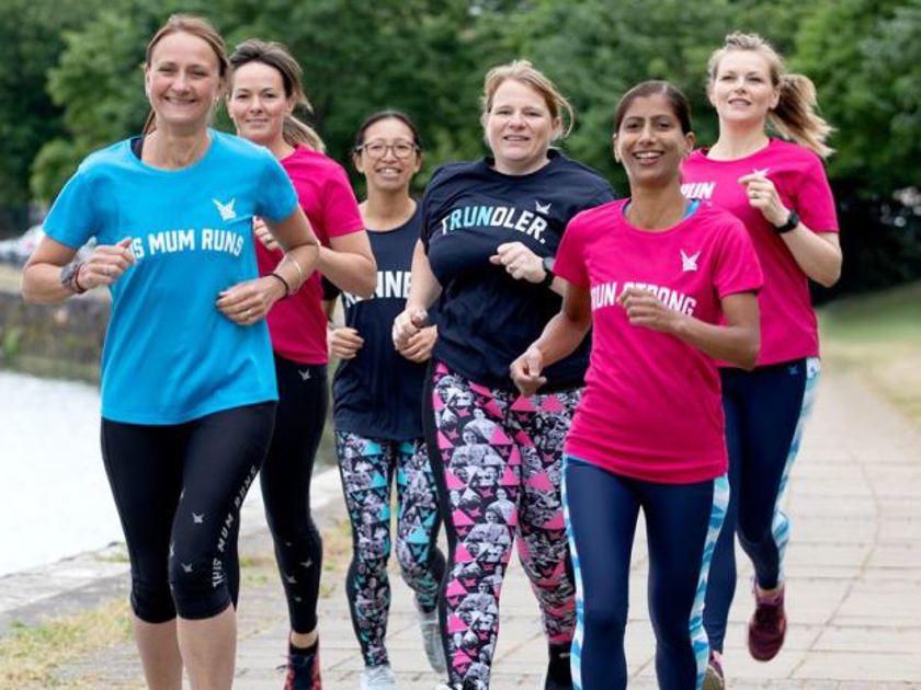 Fastgrowing women’s running group champions the support it receives from Gloucestershire firm